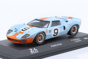 CN\(IXO) tH[h GT40 ~jJ[ 1/43 Gulf }24ԃ[X 1968 Rodriguez, Bianchi D No.9