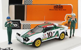 イクソ 1/43 ランチア ストラトス HF アリタリアチーム #10 1976年 モンテカルロラリー 優勝車 フィギュア付
