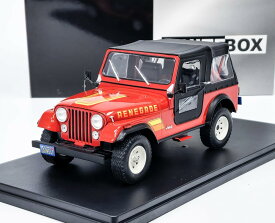 Whitebox ホワイトボックス 1/24 ミニカー Jeep ジープ CJ-7 Renegade レネゲイド 1980 レッド WB124267
