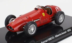 F1 フェラーリ ミニカー 1/24 FERRARI 500 F2 アルベルト・アスカリ No15 優勝 1952 プラスチックケース付き