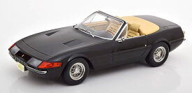 KK-Scale ミニカー 1/18 フェラーリ 365 GTB デイトナ スパイダー 1969 ブラック 365 GTB SPIDER マイアミバイス