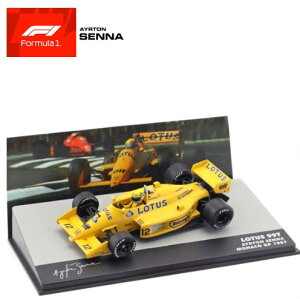 F1 ~jJ[ 1/43 [^X 99T iRGP 1987 ACg Zi L `[ LOTUS z_ AYRTON SENA No12