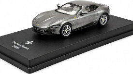 フェラーリ ミニカー 1/64 FERRARI ROMA 2020 (グレーメタリック) ケース付き
