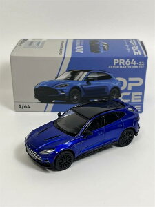 POPRACE �A�X�g���}�[�`�� 1/64 ASTON MARTIN DBX 707 (�u���[) PR64-0031