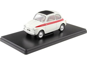 WHITEBOX 1/24 �t�B�A�b�g 500 �`���N�G�`�F���g 1960 �z���C�g FIAT 500 �~�j�J�[