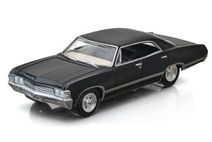 GreenLight �V�{���[ �C���p�� 1/64 Chevro Impala 1967 �X�|�[�c�Z�_�� (�u���b�N) 30333