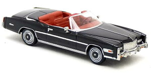 Brekina ミニカー 1/87 HOスケール キャデラック エルドラド コンバーチブル 1976年 ブラック