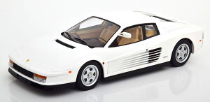KK-Scale 1/18 �t�F���[�� �e�X�^���b�T 1984 �z���C�g US�d�l �}�C�A�~�o�C�X Ferrari Testarossa Monospecchio white US-Version KKDC180502