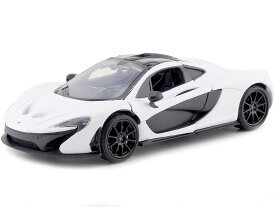 Motor Max モーターマックス 1/24 ミニカー マクラーレン P1 2013 ホワイト 開閉ドア 79325WH