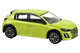 Norev ノレブ 1/64 ミニカー プジョー 208 2024 アグエダイエロー フランス車 ダイキャスト 310965