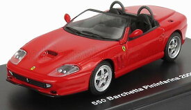 フェラーリ 1/43 ミニカー Ferrari 550 バルケッタ ピンファリーナ 2000 レッド ケース付き