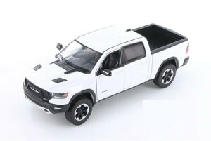 MOTORMAX アメ車 1/24 ダッジ ラム 1500 DOUBLE CAB 2019 ピックアップ トラック (ホワイト)