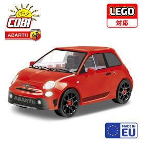 【 LEGO対応 EU ブロック おもちゃ】COBI コビ アバルト 595 コンペティツィオーネ (イタリア車) 1/35