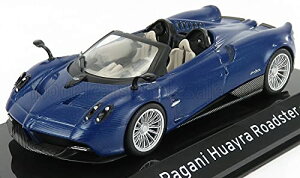 pK[j EAC ~jJ[ 1/43 HUAYRA ROADSTER 2017 WITH SHOWCASE (BLUE) nCp[J[
