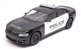 WELLY アメ車 ダッジ チャレンジャー ミニカー 1/24 Dodge CHARGER PURSUIT POLICE パーシュート パトカー [並行輸入品]