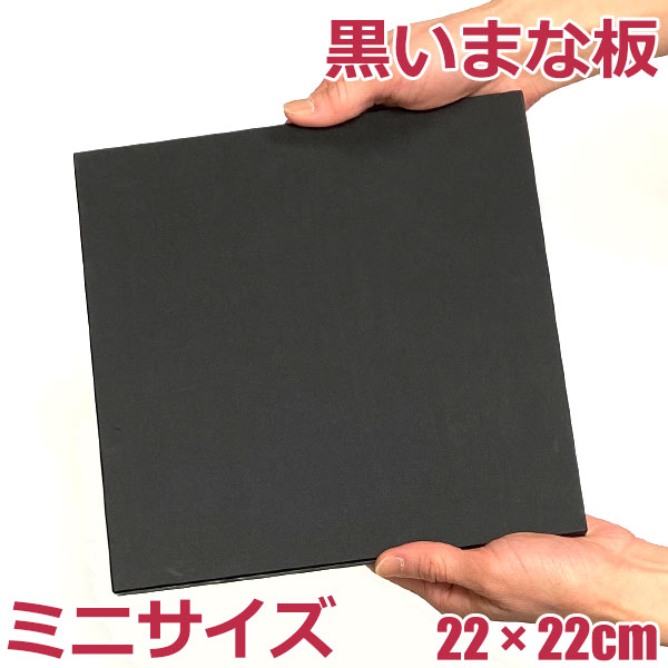 【楽天市場】ミニサイズ ハイコントラストまな板 黒 220×220mm 厚