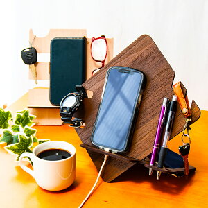 ★ P3倍 30日限定 ★ スマホスタンド 木製 2種から選べる おしゃれ カッコいい メープル ウォールナット 腕時計スタンド ウォッチスタンド デスクバー ウォッチディスプレイ 父の日 日本製 ス