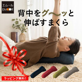 背中枕 クッション 母の日 実用的 ギフト 花以外 背中 肩甲骨 肩 首 こり 猫背 解消 ストレッチ 2026 背中伸ばし ビーズ 枕 まくら ピロー 反り腰 巻き肩 スマホ首 背 姿勢 健康 グッズ 寝ながら エクササイズ ポール 快眠 安眠 リラックス 父の日 プレゼント