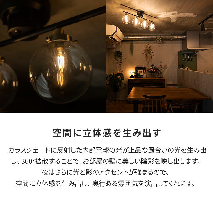 楽天市場】シーリングライト スポットライト LED対応 球体 クリア 