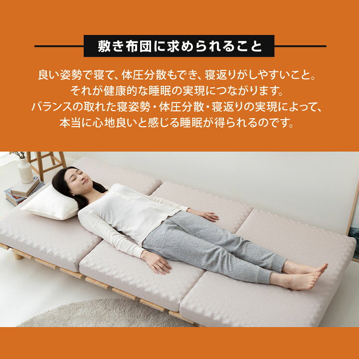 楽天市場】【2010円OFF】マットレス セミダブル 三つ折り 折りたたみ 