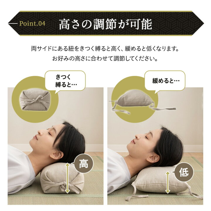 楽天市場】そばがら枕 そば殻枕 36×17cm 日本製 天然 そばがら 近江の 