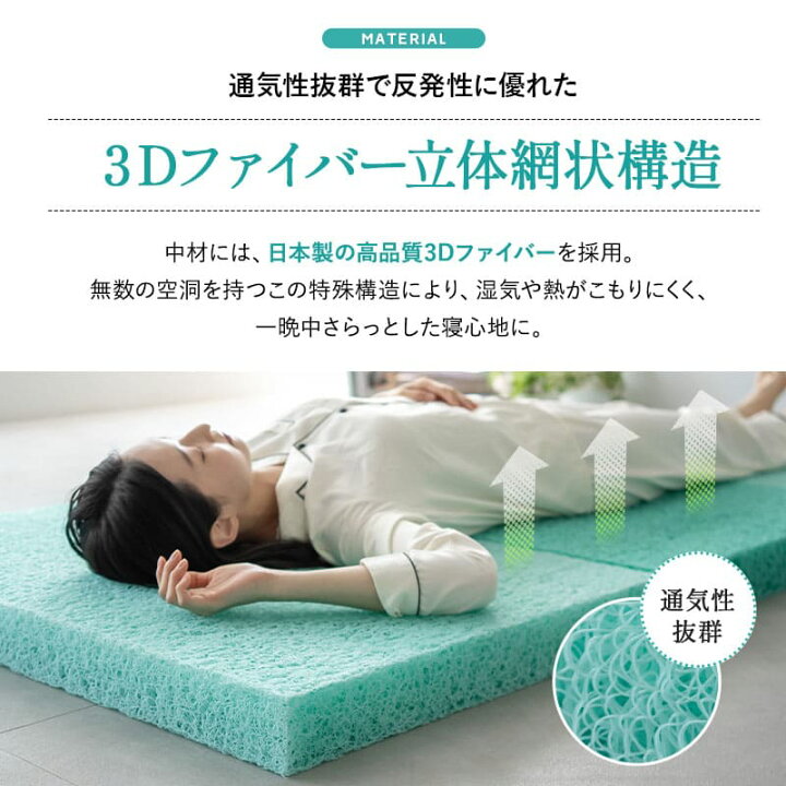 楽天市場】マットレス シングル セミダブル ダブル クイーン 日本製 抗 