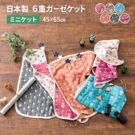 ガーゼケット ベビーケット ベビー ミニ サイズ 45×65cm 日本製 綿100% 6重 ガーゼ 丸洗い 6重ガーゼケ…