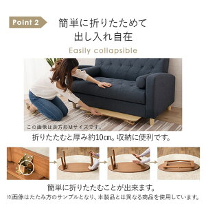 小ぶりの折りたたみテーブル長方形