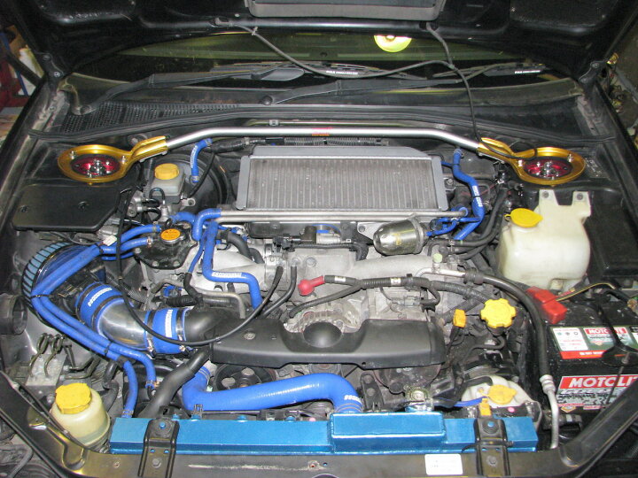 楽天市場】WRX STi GDB (A-G型）EJ20 赤 スバル インプレッサ Subaru  