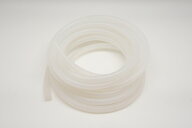 シリコン半透明ホース　耐熱・耐圧エアチューブ　内径12mm　白 1M