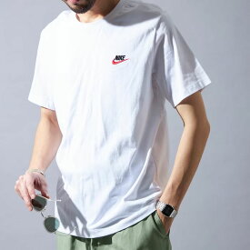 NIKE ナイキ クラブ Tシャツ AR4999-100 ホワイト メンズ レディース 2024年モデル 【NIKE ナイキ正規商品】 （AR4999-101）