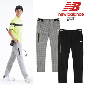 ニューバランスゴルフ メンズ テーパードパンツ (4136003) SWEAT TAPERED LONG PANT メンズゴルフウェア ゴルフスウェットパンツ ボトムス ロングパンツ【NewBlance Golf】2024新作