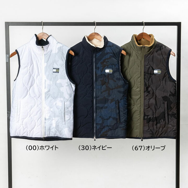 楽天市場】トミーヒルフィガー ゴルフ メンズ ベスト フリースベスト 