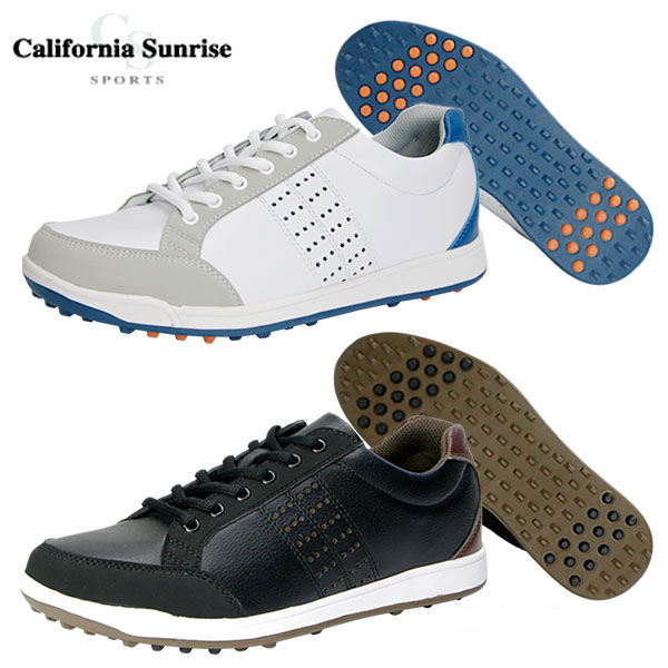 California Sunrise カリフォルニアサンライズ メンズ 新色追加 特価 ゴルフシューズ 軽量ゴルフシューズ フィット感 CSSH-3611 軽量 クッション性 スパイクレスシューズ メーカー取り寄せ