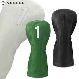 VESSEL ベゼル ヘッドカバー ドライバー 本革製 ハンドメイド ヘッドカバー Leather Head Cover（HC1122） 【VESSEL 正規販売店】