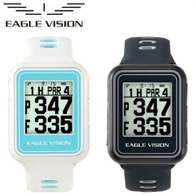 GPSゴルフナビ イーグルビジョン watch 5 EV-019（EAGLE VISION watch5） 腕時計型 GPSゴルフナビ 【距離測定器】防水仕様（雨の日でも使用可能）【日本正規品】【送料無料】※即納・メーカー取寄