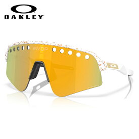 【SALE】オークリー サングラス Oakley SUTRO LITE SWEEP スートロライトスイープ (OO9465-3339) PRIZM 24K レンズ / MVDP RED / GOLD SPLATTERフレーム【OAKLEY国内正規取扱店】888392666215