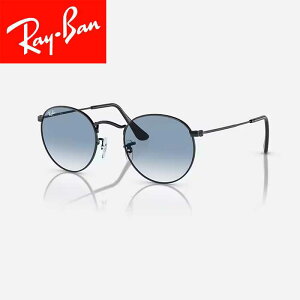Co Ray-Ban TOX ؑƎpf ROUND METAL Eh^ YJ[FNAu[ t[F|bVubN RB3447-002/3F (50) yKizK̔X