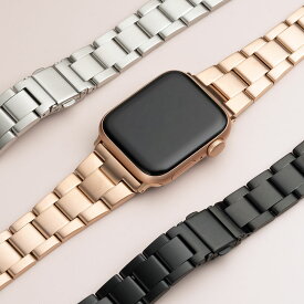 アップルウォッチ バンド se おしゃれ ブランド スリム ステンレス applewatch アップルウォッチバンド Apple Watch 9 8 7 6 SE 38mm 40mm 41mm 42mm 44mm 45mm ベルト 交換 メタル メンズ レディース