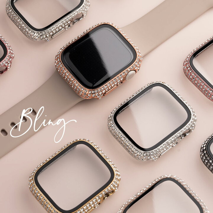 楽天市場】アップルウォッチ カバー おしゃれ キラキラ 女性 人気  