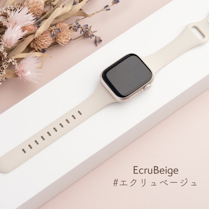 楽天市場】アップルウォッチ バンド レディース シリコン スリム 