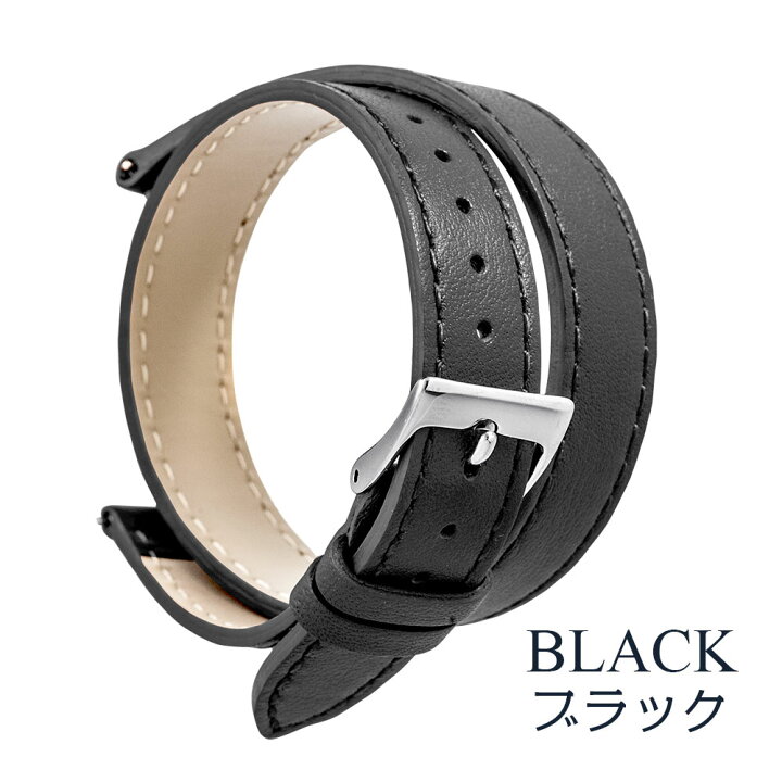 楽天市場】時計 ベルト バンド レディース ラグジュアリーな二重巻き  