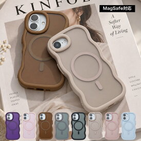 ＼今だけ！1000円ポッキリ／iPhone17 ケース iphone17e ケース ウェーブ MagSafe対応 かわいい おしゃれ クリア 16 17e 16e 15 14 13 ケース ぷっくり なみなみ うねうね iPhone 17 背面カバー 半透明 アイフォン17 韓国 レディース 人気 大人 カバー ブランド 耐衝撃