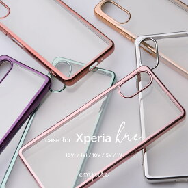 【3/11 1時59分までお得なクーポン配布中】背面クリア 透明 Xperia 10 vi ケース クリア 推し活 1VI 10VI 10V 5V 1V Xperiaケース TPU 耐衝撃 大人 かわいい おしゃれ エクスペリア ケース カバー リング スマホケース empire