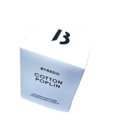 BYREDO　バイレード COTTON POPLIN フレグランスキャンドル　　ミニチュア　30g