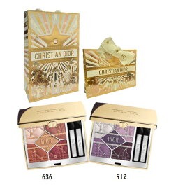 【限定ラッピング】DIOR ディオール　全2種（912・636）ディオールショウ サンク クルール　10月31日より順次発送　2025クリスマスコフレ　限定　ギフト　プレゼント　クリスマス　彼女　家族