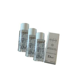【3個セット】DIOR ディオール　化粧水　スノー　エッセンス　オブ　ライト　マイクロ　ローション 10mlx3　お試しサイズ　トラベルサイズ