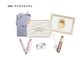 【予約】【ショッパー付き】Dior ディオール　ホリデー オファー　クリスマスコフレ2026　3点セット　（マキシマイザー001・リップグロウ001・カプチュールクレーム）　　11月20日より順次発送　 クリスマス　ギフト　プレゼント