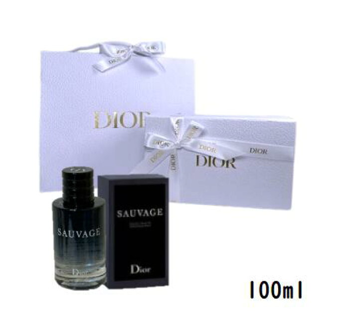 楽天市場】【ギフトBOX】DIOR ディオール ソヴァージュ オードゥトワレ 