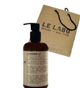 LE LABO �����{ ANOTHER 13 �A�i�U�[13 �p�t���[�~���O�@�{�f�B���[�V�����@237ml�@�������K�i�y�����{�V���b�p�[�t���z�M�t�g�@�v���[���g�@��̓��@���̓��@�ގ��@�ޏ��@�Ƒ��@�N���X�}�X�@��